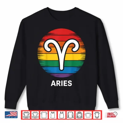 Aries Zodiac Pride Shirt 2 Sweatshirt Aries Zodiac Pride Shirt