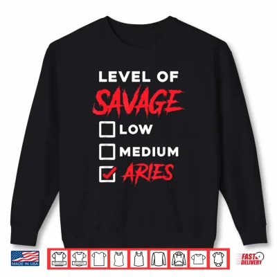 Sweatshirt Aries Zodiac Birthday bday celebrants Shirt