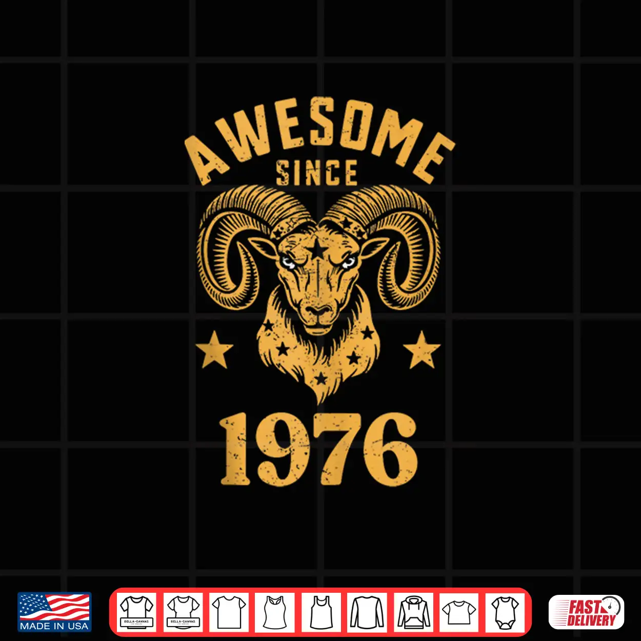 Aries Zodiac Star Sign Awesome Since 1976 Birthday Aries Shirt Aries Zodiac Star Sign Awesome Since 1976 Birthday Aries Shirt