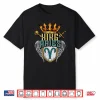 King Aries Zodiac Sign With Crown Scepter Sword For Men Shirt