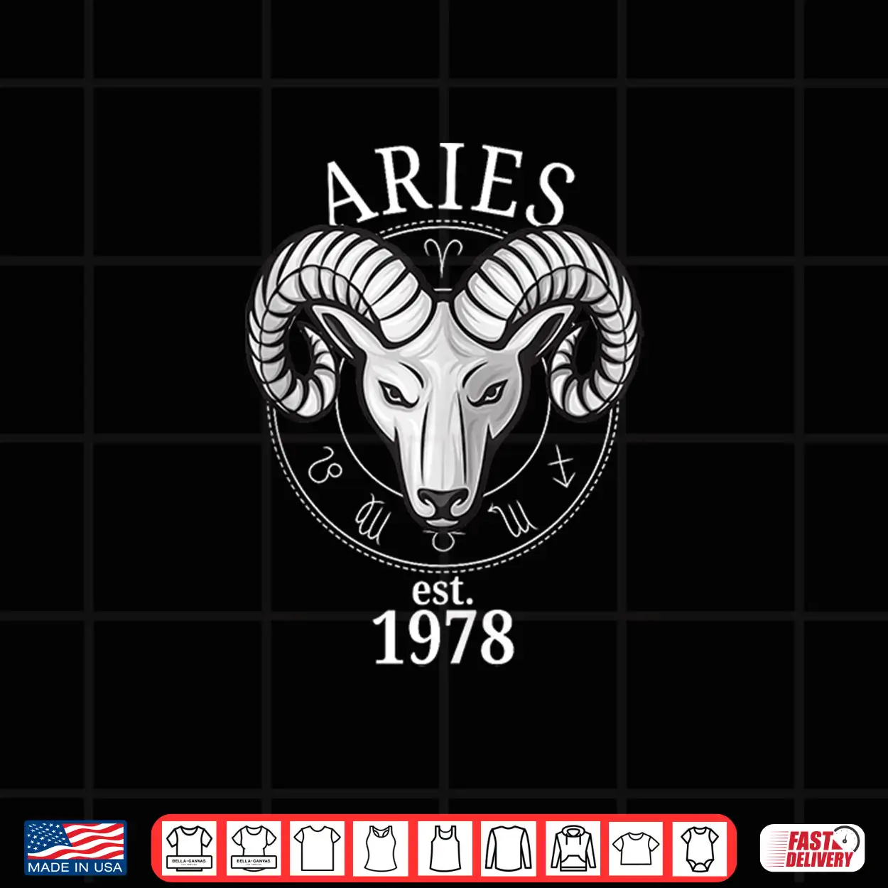 Zodiac Aries Ram Born In 1978 Shirt Zodiac Aries Ram Born In 1978 Shirt
