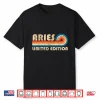 Aries First Name Funny Retro Vintage Birthday Shirt