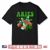 Aries Girl Shoes Astrology Zodiac Sign Black Women Shirt