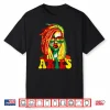 Aries Queen Black Women Loc’D Girl Zodiac Sign Birthday Shirt