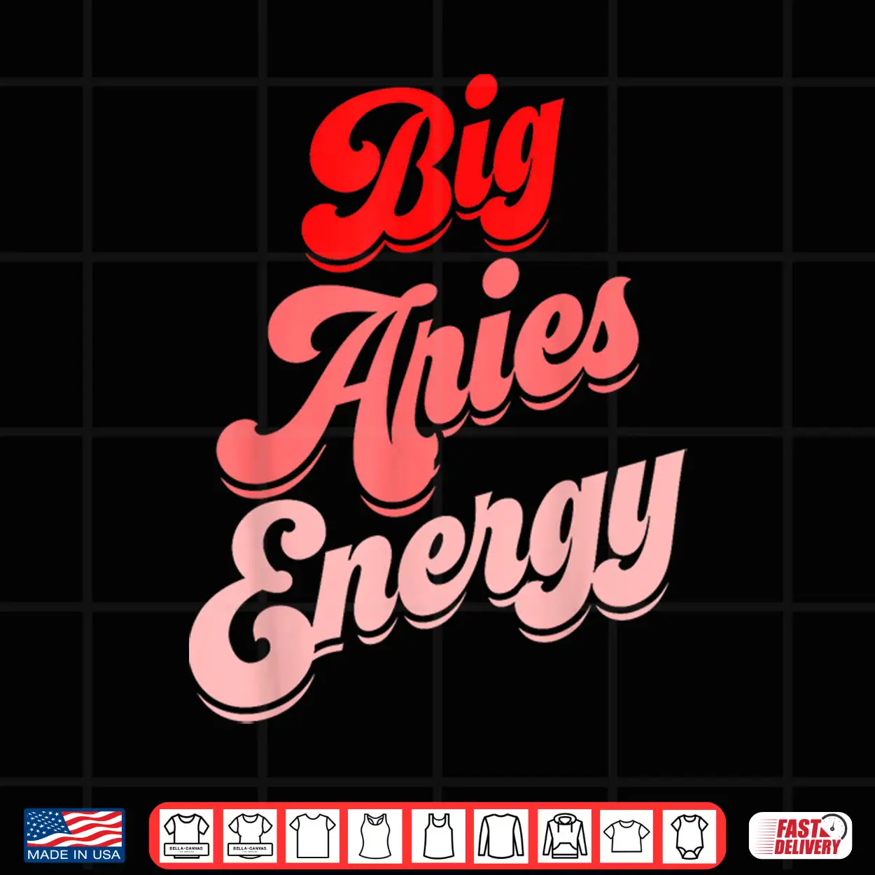 Big Aries Energy Women Funny Zodiac Aries Birthday Horoscope Shirt Big Aries Energy Women Funny Zodiac Aries Birthday Horoscope Shirt