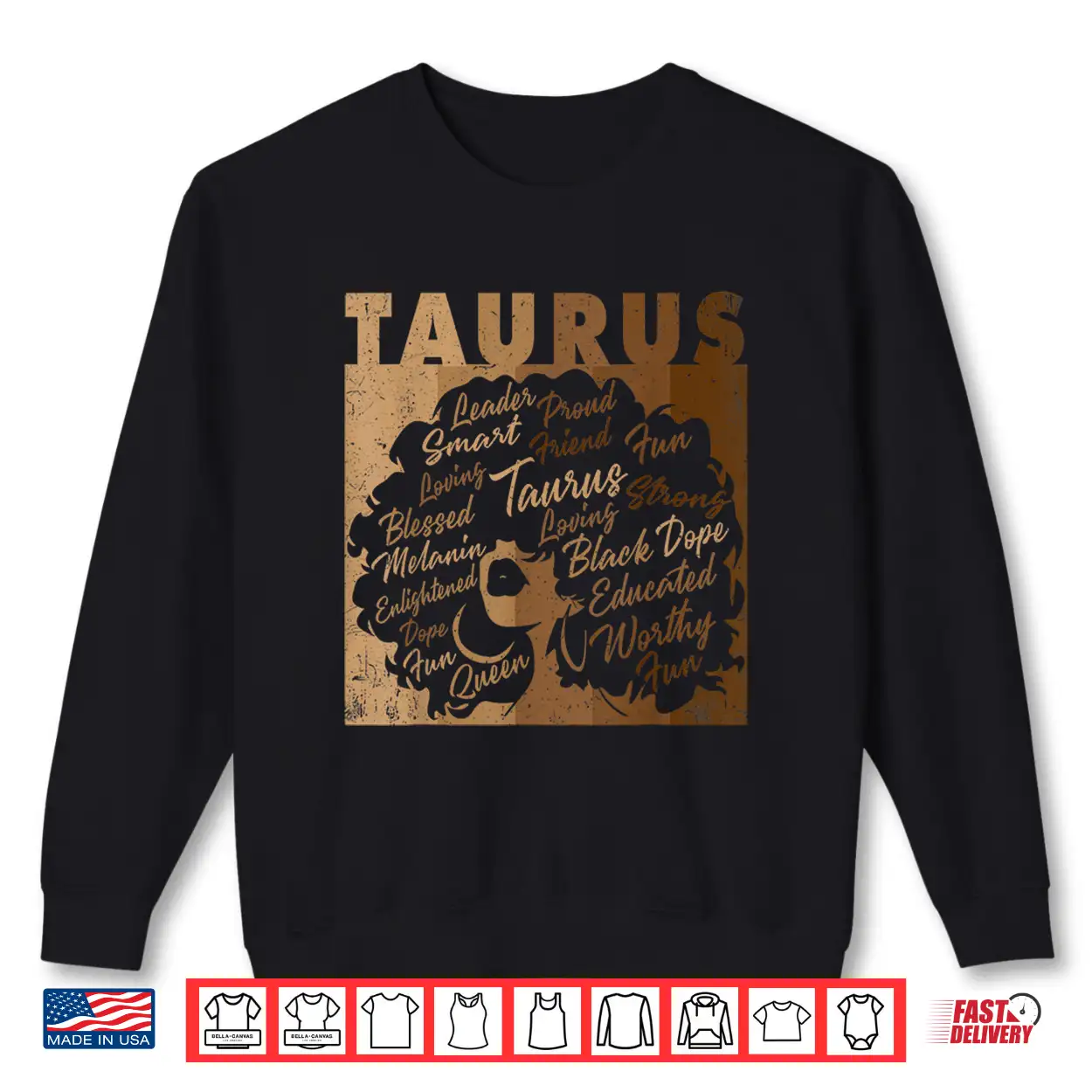 Taurus Girl African American Women Melanin Birthday Shirt Taurus Girl African American Women Melanin Birthday Shirt