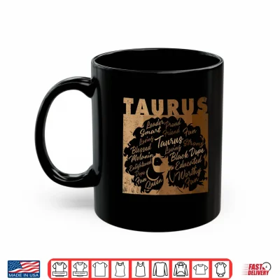 Taurus Girl African American Women Melanin Birthday Shirt 3 Mug Taurus Girl African American Women Melanin Birthday Shirt