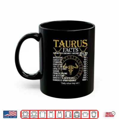 Taurus Facts Zodiac Sign Shirt 3 Mug Taurus Facts Zodiac Sign Shirt