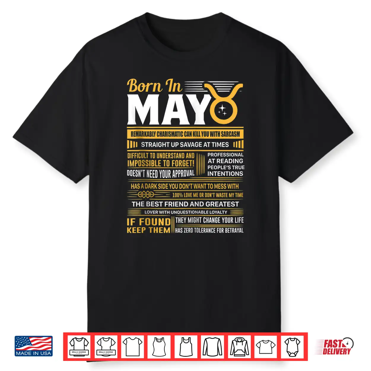 Born In May Taurus Funny Birthday Gift Shirt Born In May Taurus Funny Birthday Gift Shirt