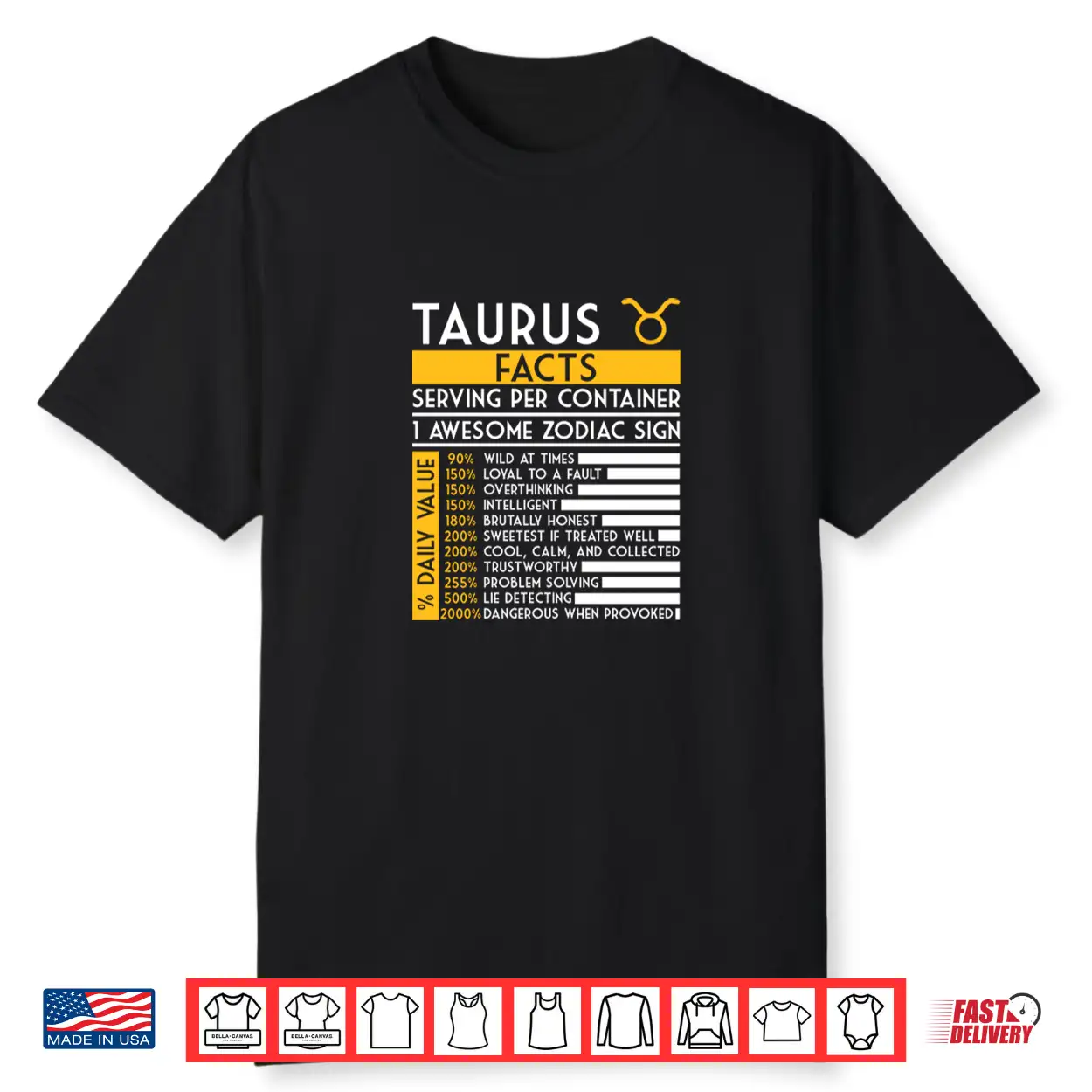 Taurus Facts Zodiac Horoscope Funny Astrology Star Sign Shirt Taurus Facts Zodiac Horoscope Funny Astrology Star Sign Shirt