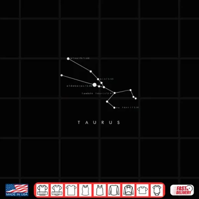 Design Taurus Constellation Shirt