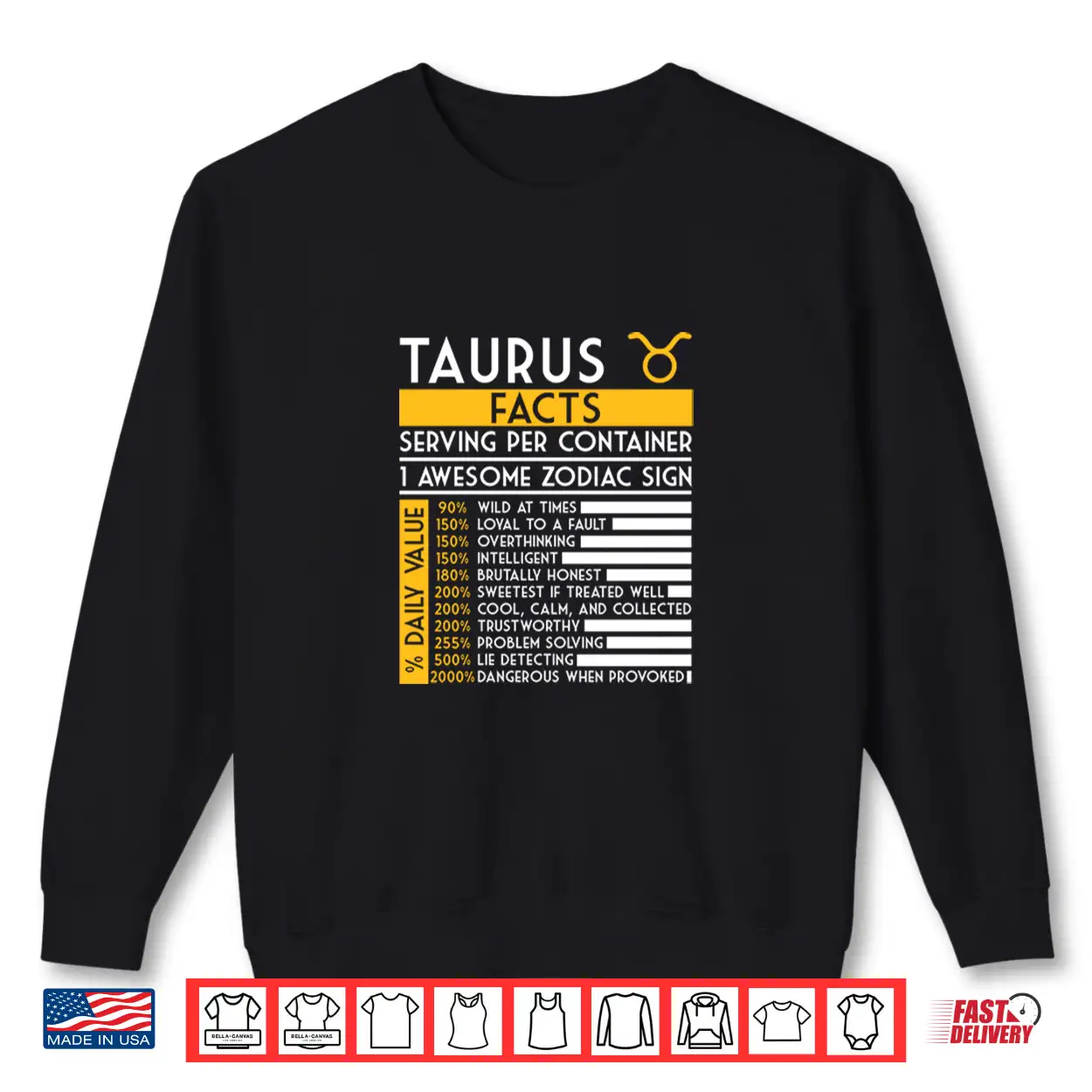 Taurus Facts Zodiac Horoscope Funny Astrology Star Sign Shirt Taurus Facts Zodiac Horoscope Funny Astrology Star Sign Shirt