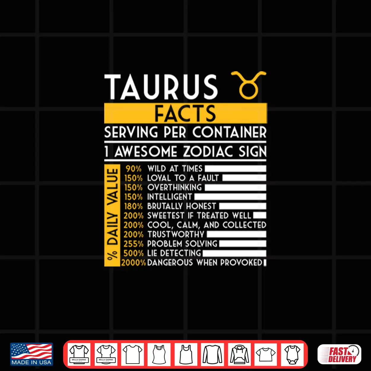 Taurus Facts Zodiac Horoscope Funny Astrology Star Sign Shirt Taurus Facts Zodiac Horoscope Funny Astrology Star Sign Shirt