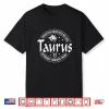 Taurus Virtues Vintage Style Zodiac Design Taurus Shirt