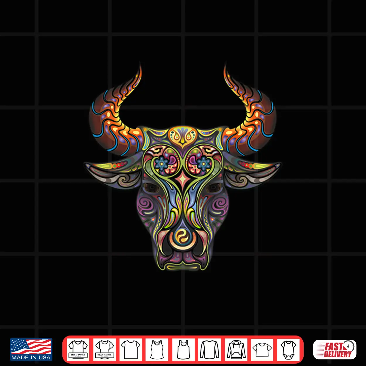 Taurus Shirt Zodiac Birthday Cow Bull Floral Farmer Tee Shirt Taurus Shirt Zodiac Birthday Cow Bull Floral Farmer Tee Shirt