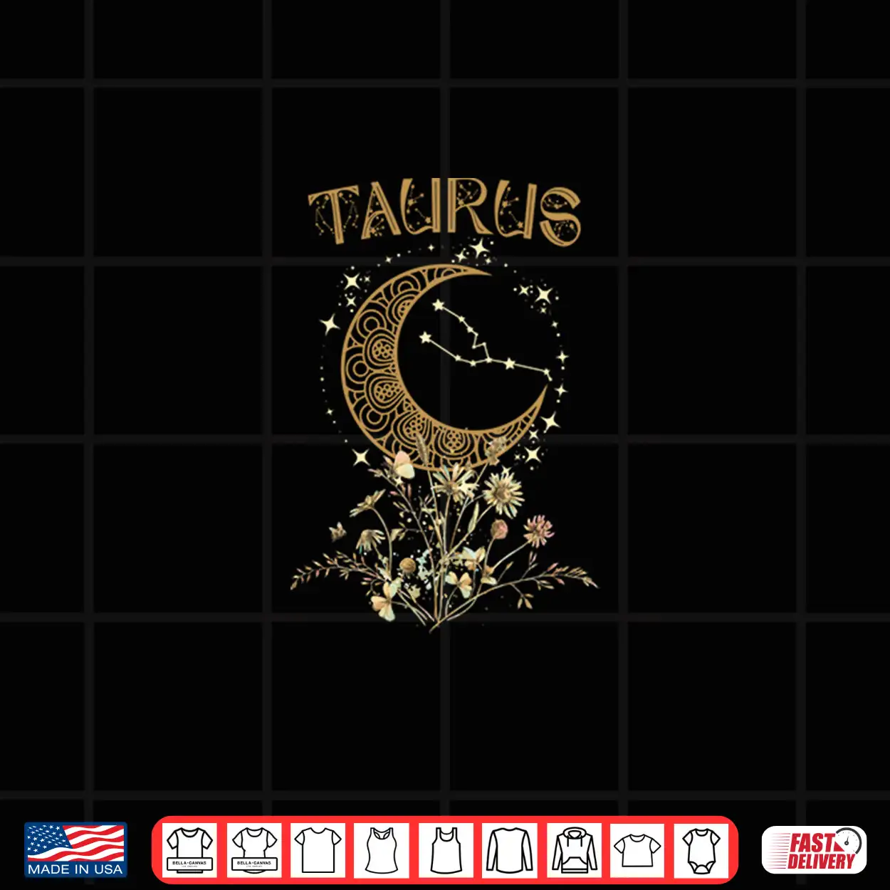 Taurus Zodiac Sign Flowers Taurus Birthday Taurus Astrology Shirt Taurus Zodiac Sign Flowers Taurus Birthday Taurus Astrology Shirt
