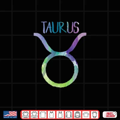 Taurus Zodiac Symbol Astrology Bull Earth Sign Shirt 4 Design Taurus Zodiac Symbol Astrology Bull Earth Sign Shirt