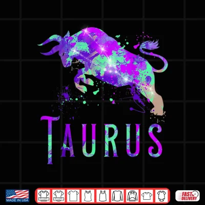 Watercolor Taurus Symbol Zodiac Sign Astrology Horoscope Shirt 4 Design Watercolor Taurus Symbol Zodiac Sign Astrology Horoscope Shirt