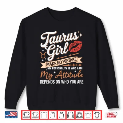 Sweatshirt Zodiac Sign Taurus Sign Constellation Birthday Horoscope Shirt