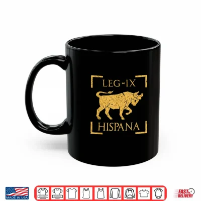 Legio Ix Hispana Taurus Emblem Roman Legion Shirt 3 Mug Legio IX Hispana Taurus Emblem Roman Legion Shirt
