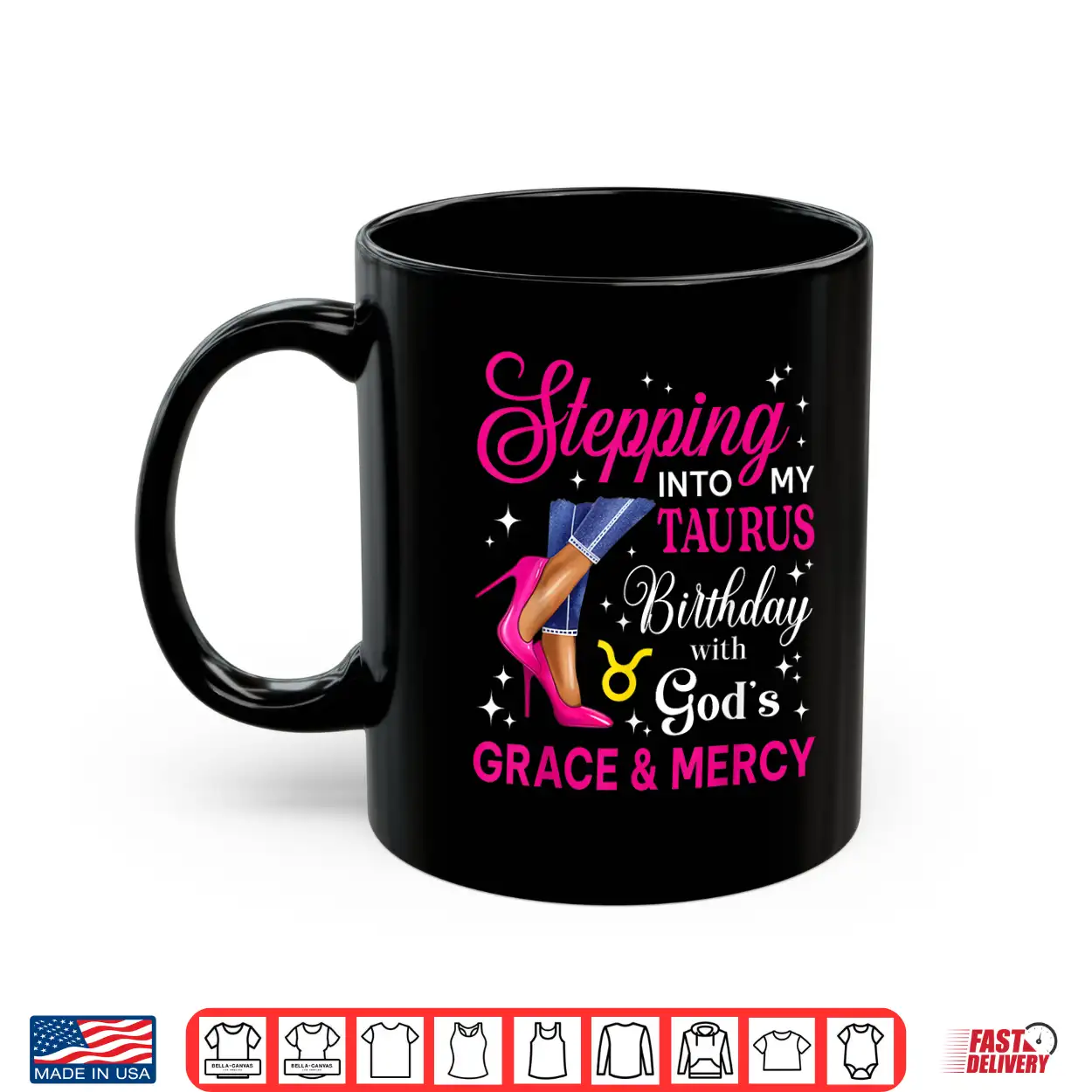 Stepping Into Taurus Birthday Queen High Heels Zodiac Shirt Stepping Into Taurus Birthday Queen High Heels Zodiac Shirt
