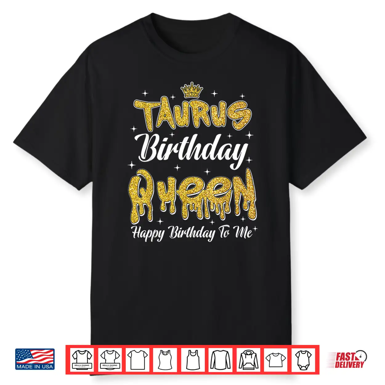 Taurus Birthday Queen It’S My Birthday Women Girl Zodiac Shirt Taurus Birthday Queen It’S My Birthday Women Girl Zodiac Shirt