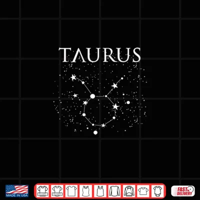Design Taurus Constellation Hoodie Zodiac Symbol