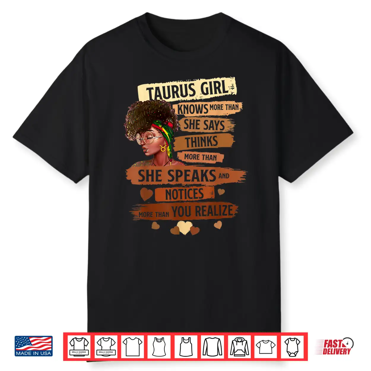 Taurus Girl Knows More Than She Says Birthday Girl Shirt Taurus Girl Knows More Than She Says Birthday Girl Shirt