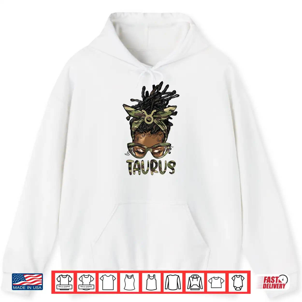 Taurus Girl Woman Loc’D Messy Bun Camo Black Women Shirt Taurus Girl Woman Loc’D Messy Bun Camo Black Women Shirt