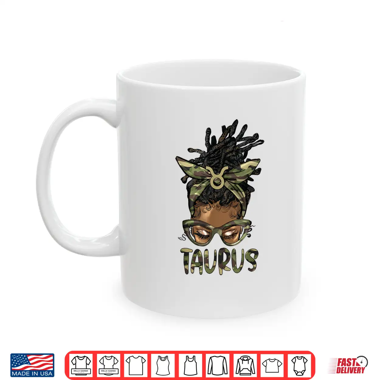 Taurus Girl Woman Loc’D Messy Bun Camo Black Women Shirt Taurus Girl Woman Loc’D Messy Bun Camo Black Women Shirt