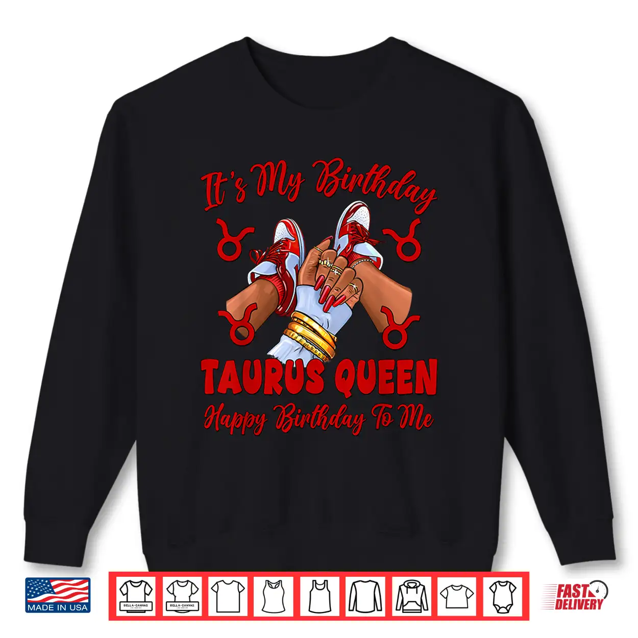 Taurus Queen Birthday Women Sneakers Zodiac Sign Bday Shirt Taurus Queen Birthday Women Sneakers Zodiac Sign Bday Shirt