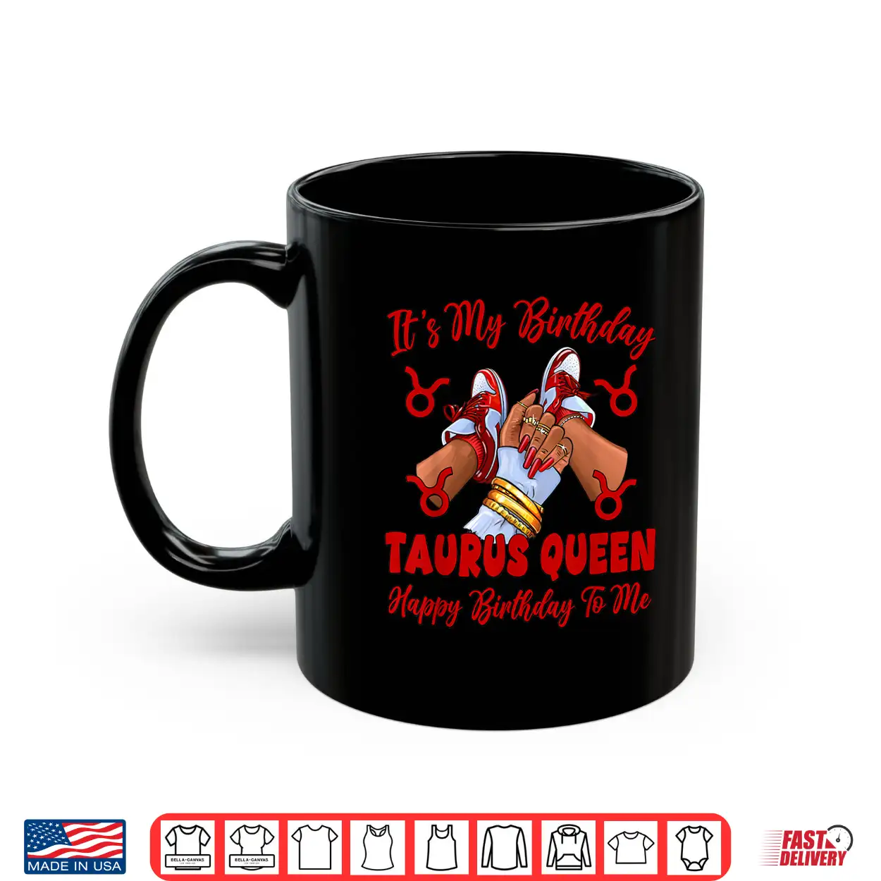 Taurus Queen Birthday Women Sneakers Zodiac Sign Bday Shirt Taurus Queen Birthday Women Sneakers Zodiac Sign Bday Shirt