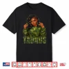Taurus Queen Loc’D Black Woman Camo Zodiac Sign Shirt