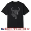 Taurus Zodiac Sign Tribal Tattoo Art Bull Horoscope Shirt