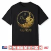 Vintage Taurus Symbol Zodiac Sign April May Birthday Shirt