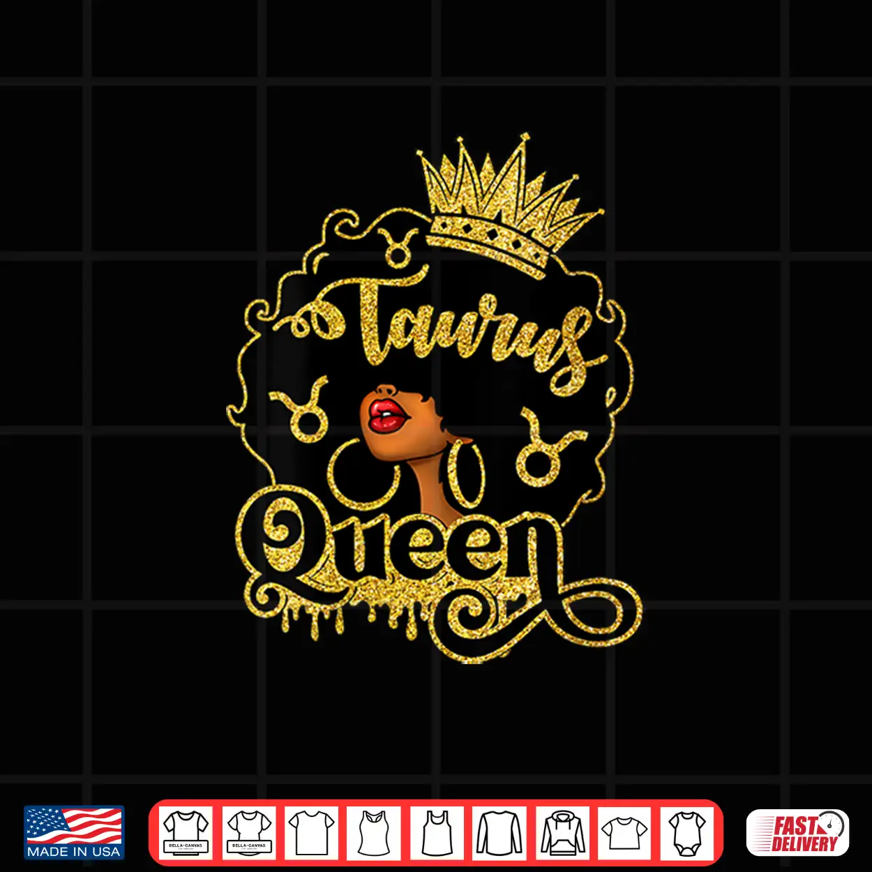 Womens Taurus Queen Black Women Zodiac Birthday Afro Queen Shirt Womens Taurus Queen Black Women Zodiac Birthday Afro Queen Shirt