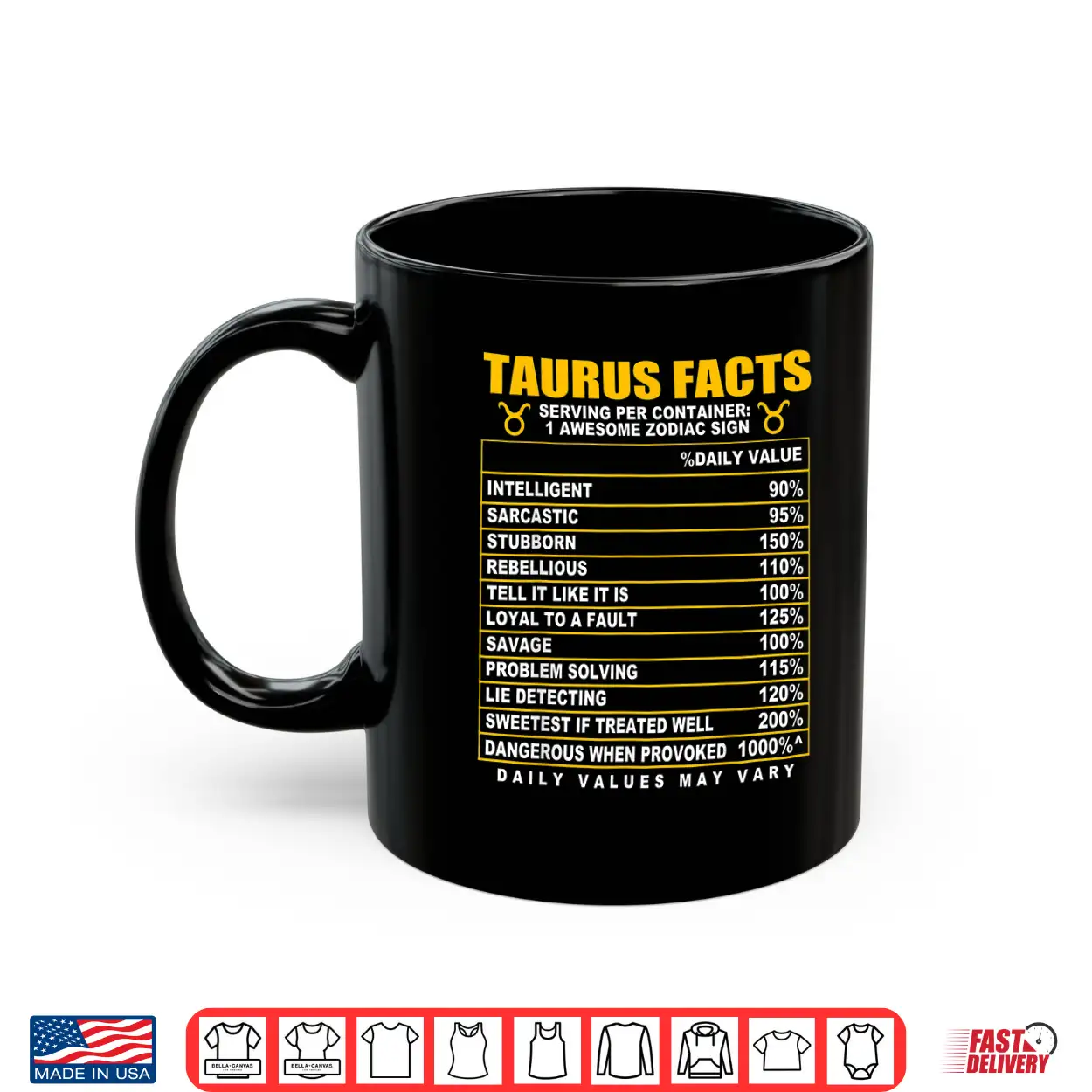 Taurus Facts Shirt Taurus Facts Shirt