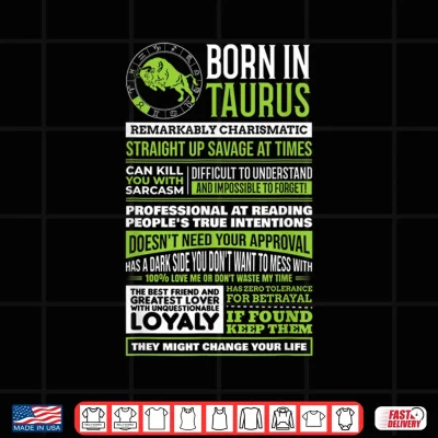 Design Taurus Horoscope Lover Zodiac Astrological Sign Funny Gift Shirt