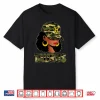 Taurus Queen Camouflage Black Culture Cap Zodiac Sign Shirt