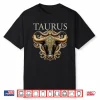 Taurus Zodiac Symbol Bull Celestial Astrology Shirt