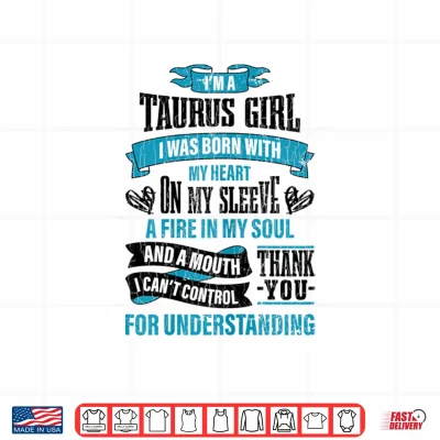 Design Zodiac Sign Funny I Am A Taurus Graphic Shirt