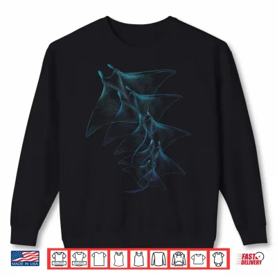 Sweatshirt Manta Ray Shirt