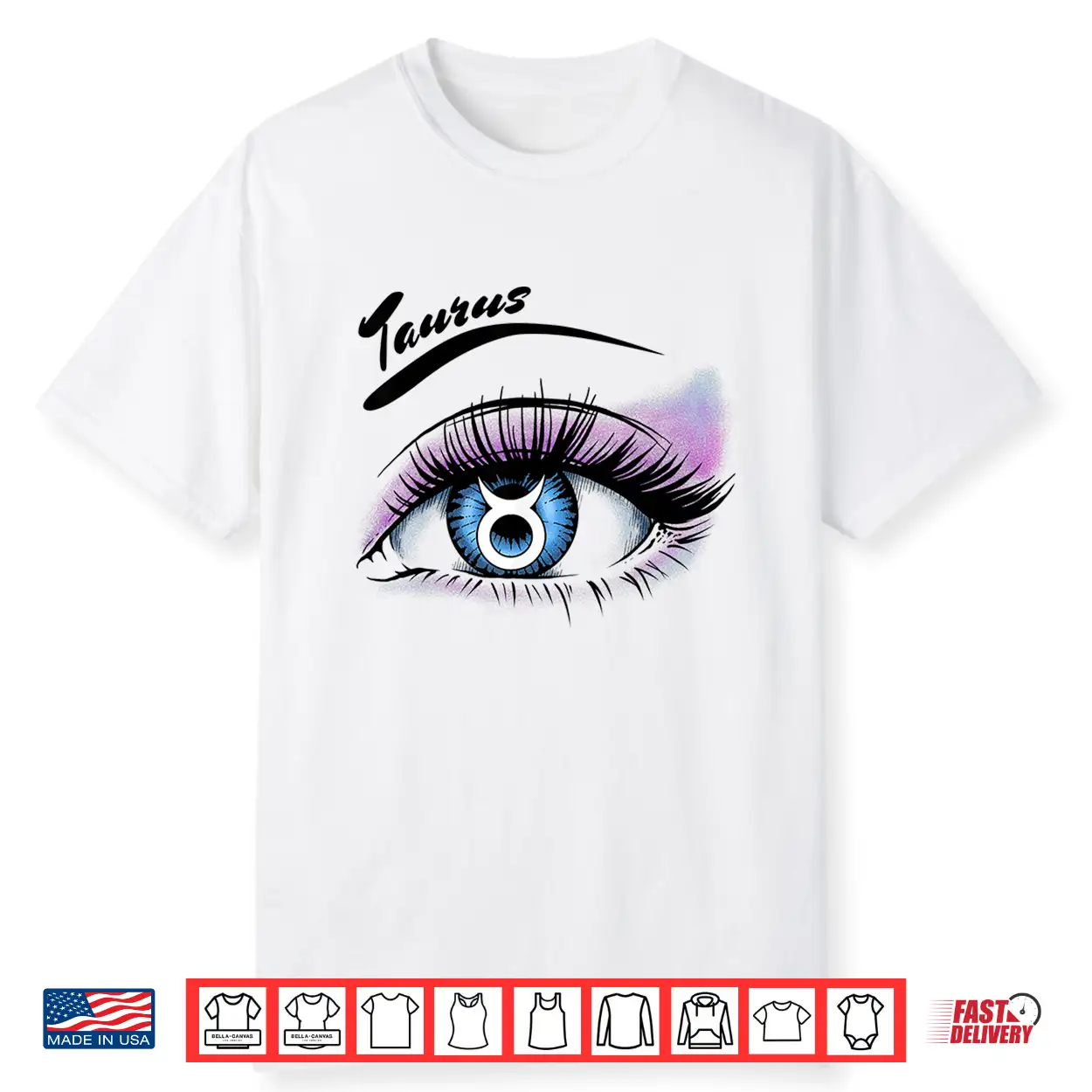 Taurus Eyelashes Zodiac Sign Horoscope Lashes Artist Women Shirt Taurus Eyelashes Zodiac Sign Horoscope Lashes Artist Women Shirt