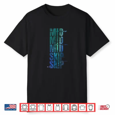 Abstract Typography Graphic Tee Retro Modern Streetwear Shirt