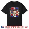 Chicka Boom Boom Cute Independence Day Chicken Farm Girls Shirt