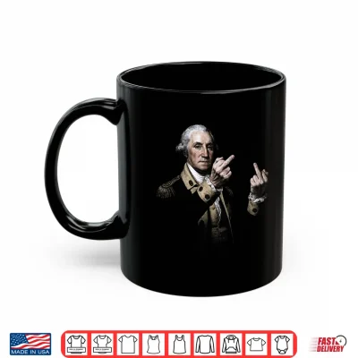 Mug Funny George Washington Middle Finger Shirt 1
