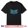 Rad Blue Death Metal Shirt