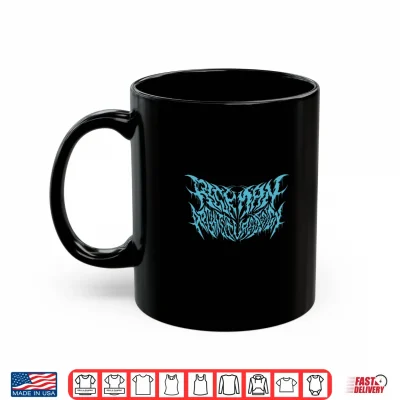 Mug RAD Blue Death Metal Shirt 1