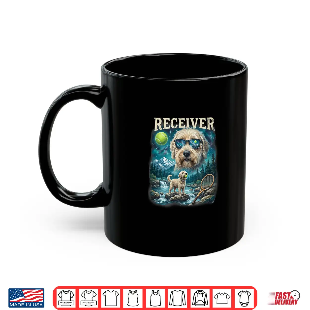 Receiver Tennis Ball Wheaten Terrier Champion Shirt Receiver Tennis Ball Wheaten Terrier Champion Shirt