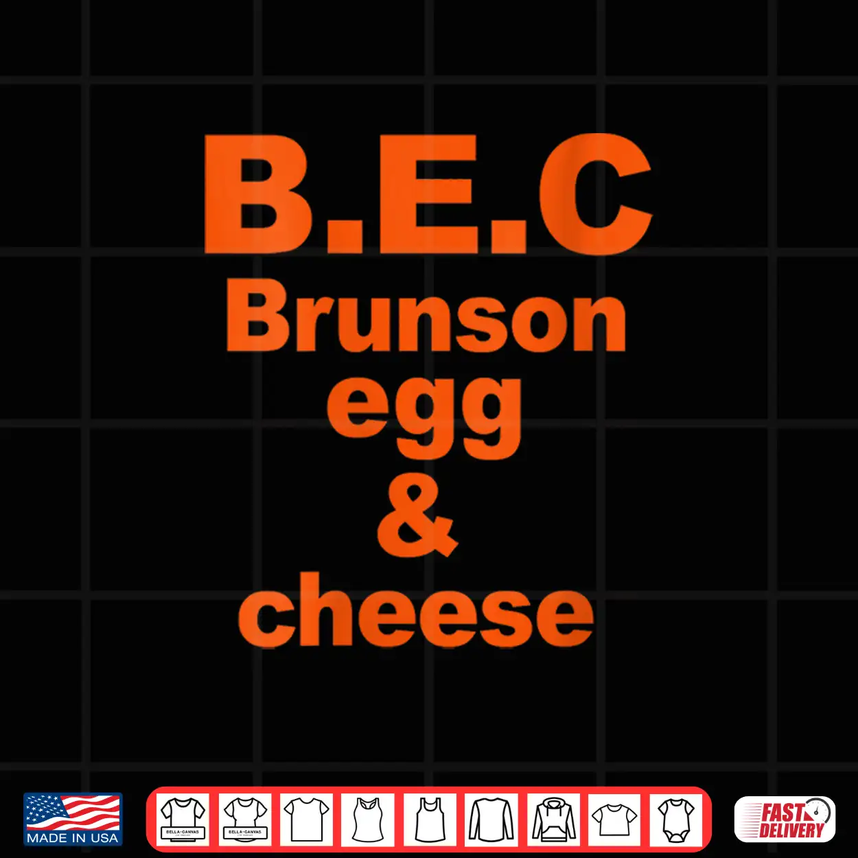 Bec Brunson Egg And Cheese 2026 Shirt Bec Brunson Egg And Cheese 2026 Shirt